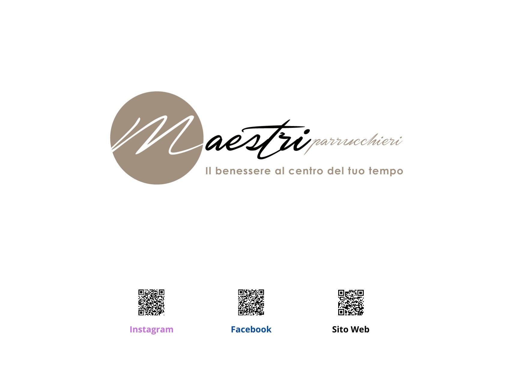 Benvenuti da Maestri Parrucchieri!